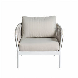 Giovanni Outdoor Lounge Chair White