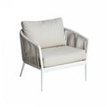 Giovanni Outdoor Lounge Chair White - Glicks Furniture