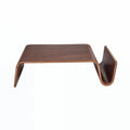 Bentwood Coffee Table Walnut - Glicks Furniture