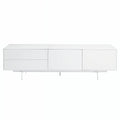 Argo Small Entertainment Unit 180cm White - Glicks Furniture