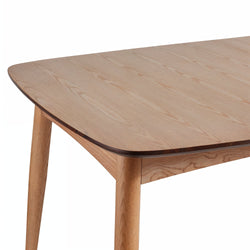 Danish Dining Table 160cm Rounded Edge
