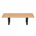 George Nelson Platform Oak Bench Small Replica - Glicks Furniture