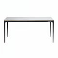 Megan Ceramic Dining Table 160cm White - Glicks Furniture