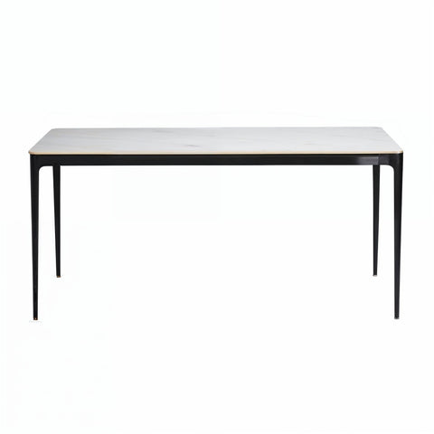 Megan Ceramic Dining Table 160cm White