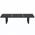 George Nelson Platform Oak Bench Large Replica - Glicks Furniture