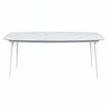 Noosa Outdoor Dining Table White - Glicks Furniture