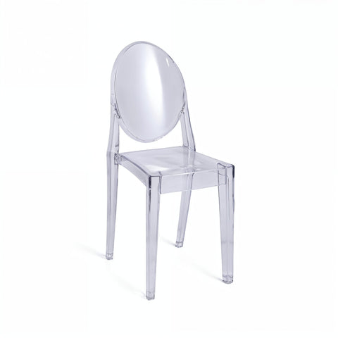 Philippe Starck Ghost Armless Chair Replica