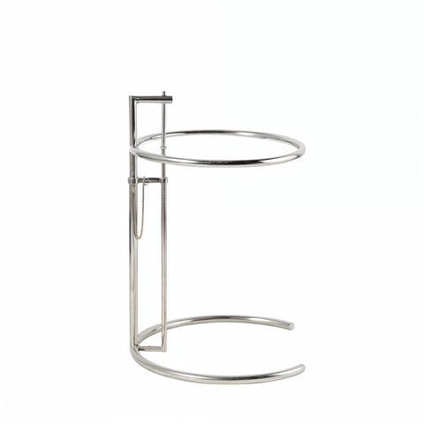 Eileen Gray Replica Glass Bedside Table - Glicks Furniture