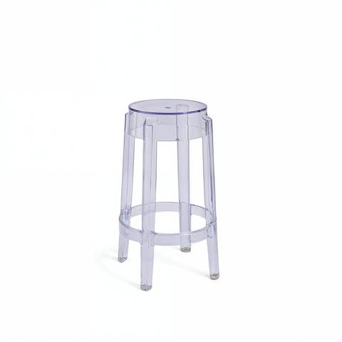 Philippe Starck Ghost Bar Stool Clear 65cm  Replica