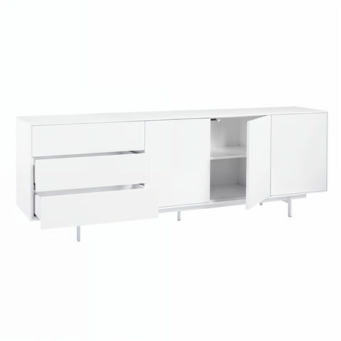 Argo Large Sideboard 208CM Matte White