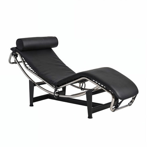 Le Corbusier LC4 Leather Chaise Replica - Glicks Furniture