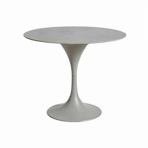 Verona Outdoor Round Dining Table Grey - Glicks Furniture