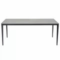 Megan Ceramic Dining Table 180cm Grey - Glicks Furniture