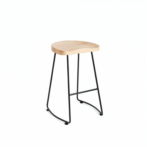 Tractor Barstool 65cm Black