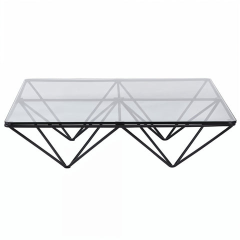 Amanda 100cm Square Coffee Table Replica