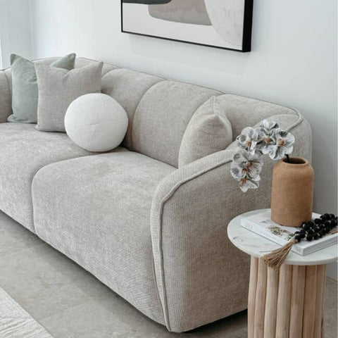 Milano 3 Seater Fabric Sofa