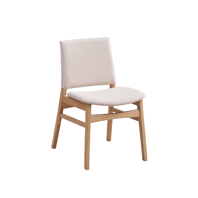 Finland Dining Chair Beige Fabric