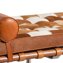 Barcelona Daybed Cowhide Leather Replica
