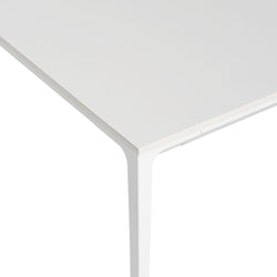 Chloe Ceramic Dining Table White 140cm