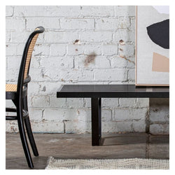 George Nelson Bench Small Black