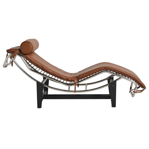 Le Corbusier LC4 Leather Chaise Replica - Glicks Furniture
