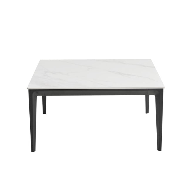 Megan Ceramic Coffee Table 90cm White