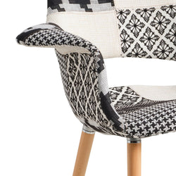 Eames Saarinen Replica Organic Patchwork Chair