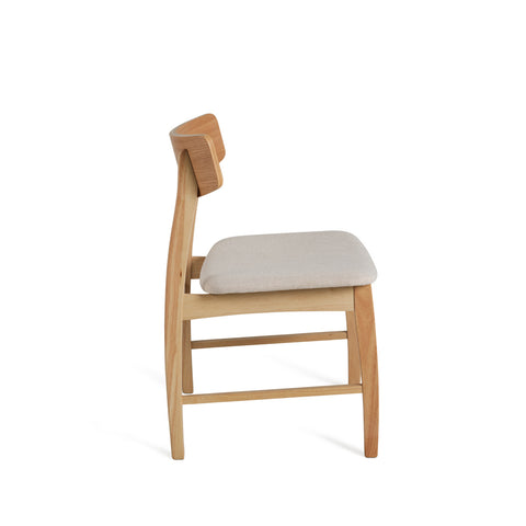 Sweden Dining Chair Beige - Glicks Furniture