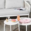 Noosa Outdoor 3 Piece Lounge Set White - Glicks Furniture