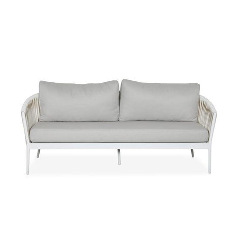 Noosa Outdoor 3 Piece Lounge Set White - Glicks Furniture