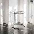 Eileen Gray Replica Glass Bedside Table - Glicks Furniture