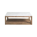 Plantation Marble Coffee Table 120cm - Glicks Furniture