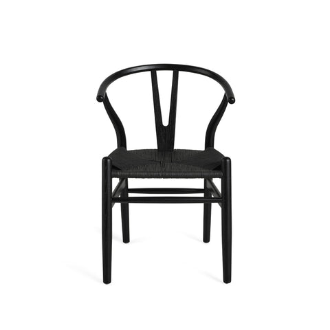 Wishbone CH24 High Back Dining Chair Replica - Glicks Furniture